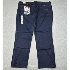 NWT Wrangler Hero Jeans Mens 46x30‎ Blue Flex Fit Waist Stretch Comfort USA